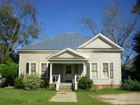 Meigs GA Vernacular Architecture House Photograph Photo Picture Image 
