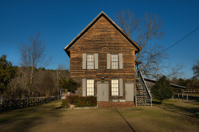 Kite GA Masonic Hall Homemakers Club Photograph Copyright Brian Brown Vanishing South Georgia USA 2015