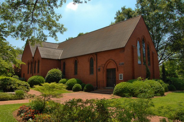 Calvary Episcopal Church Americus GA Ralph Adams Cram Architect Photograph Copyright Brian Brown Vanishing South Georgia USA 2015