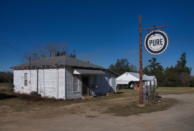 New Home GA Johnson County Pure Station Country Store Photograph Copyright Brian Brown Vanishing South Georgia USA 2016