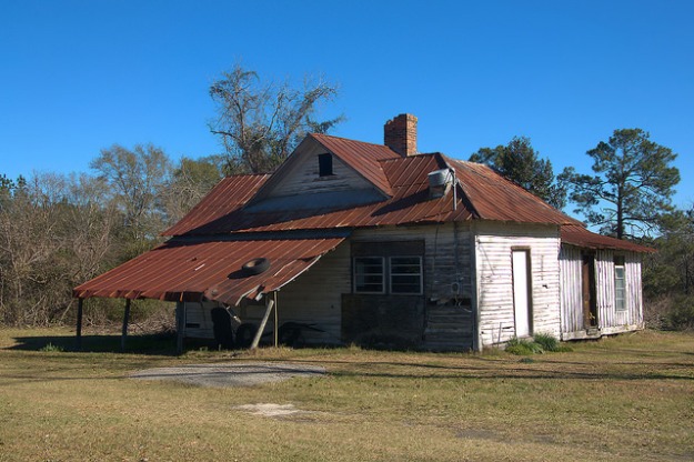 Stillmore GA Emanuel County Vernacular House Photograph Copyright Brian Brown Vanishing South Georgia USA 2016