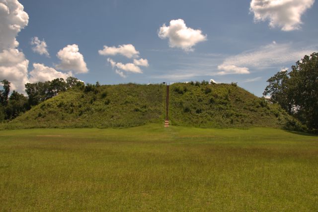 kolomoki mounds national historic landmark temple mound photograph copyright brian brown vanishing south georgia usa 2016